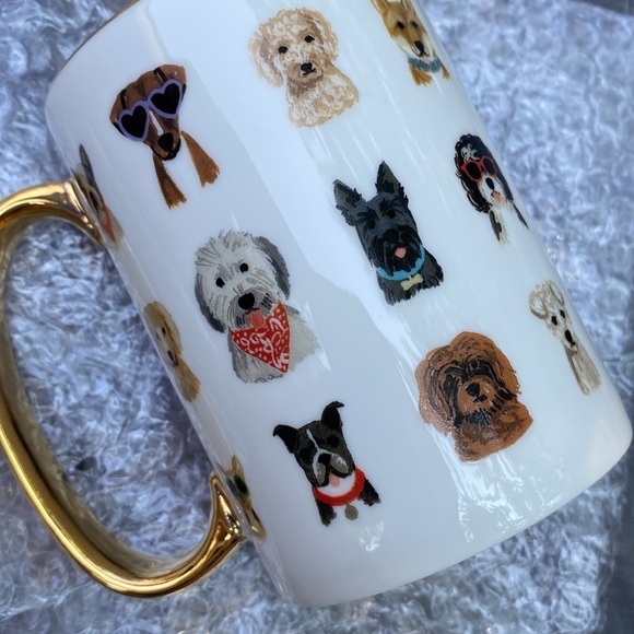 Rifle Paper Co porcelain Hot Dog print mug - Picture 3 of 6